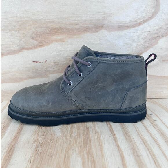 UGG - Neumel Weather - Ankle Boots - Gray - Men's - 10 - S/N 1017254 - Picture 4 of 9